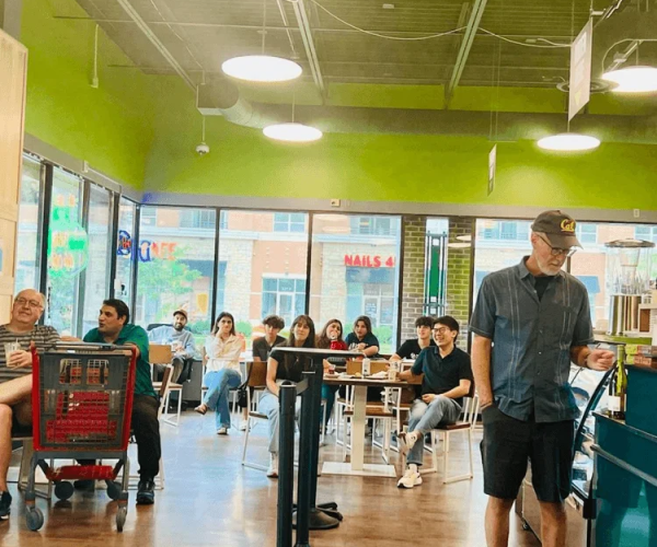 coffee shop in Madison downtown